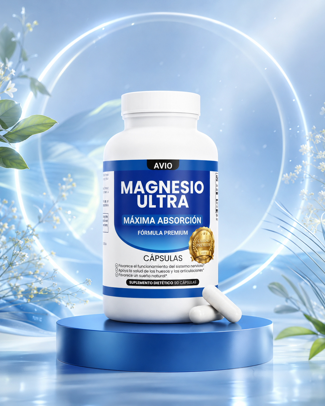 Magnesio Ultra — 2 Botellas