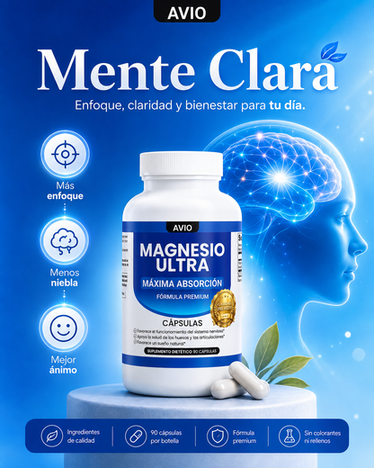 Magnesio Ultra — 2 Botellas